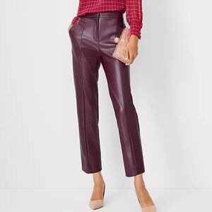 Ann‎ Taylor Faux Leather Pants